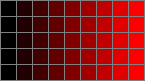 left-to-right blend from black to red